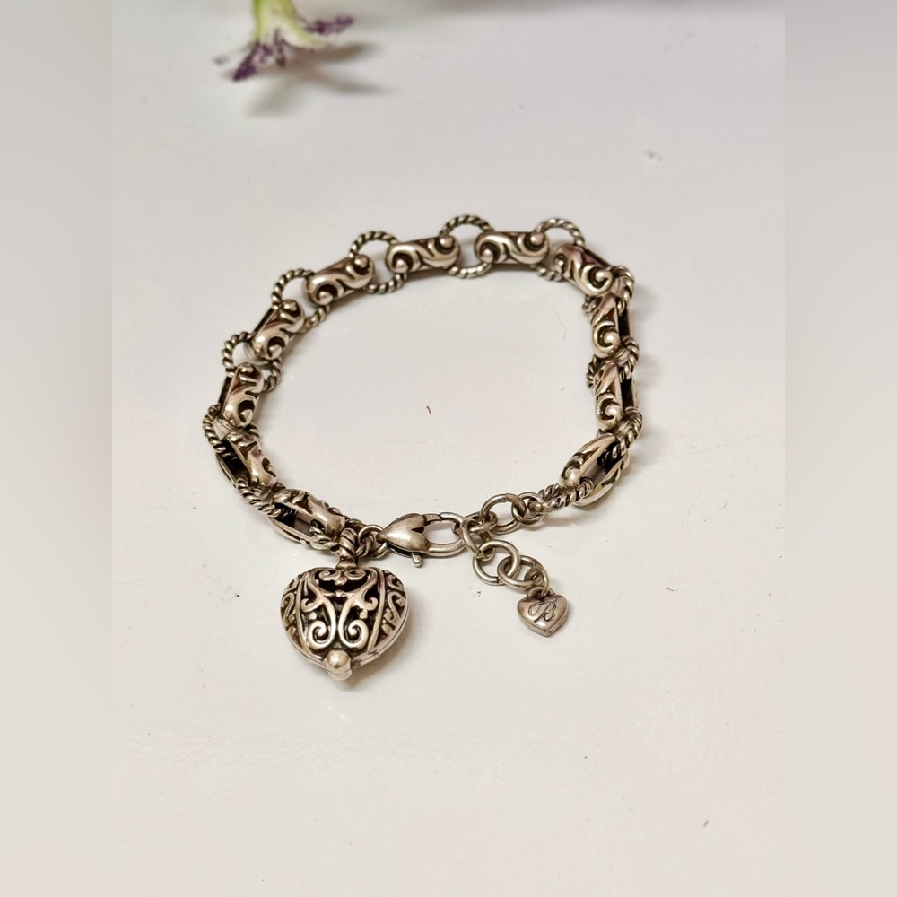 Brighton Bibi Heart Silver Bracelet - Picture 5 of 6